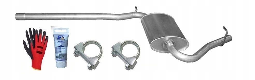 Audi A4 1.9TDi střední tlumič bonus