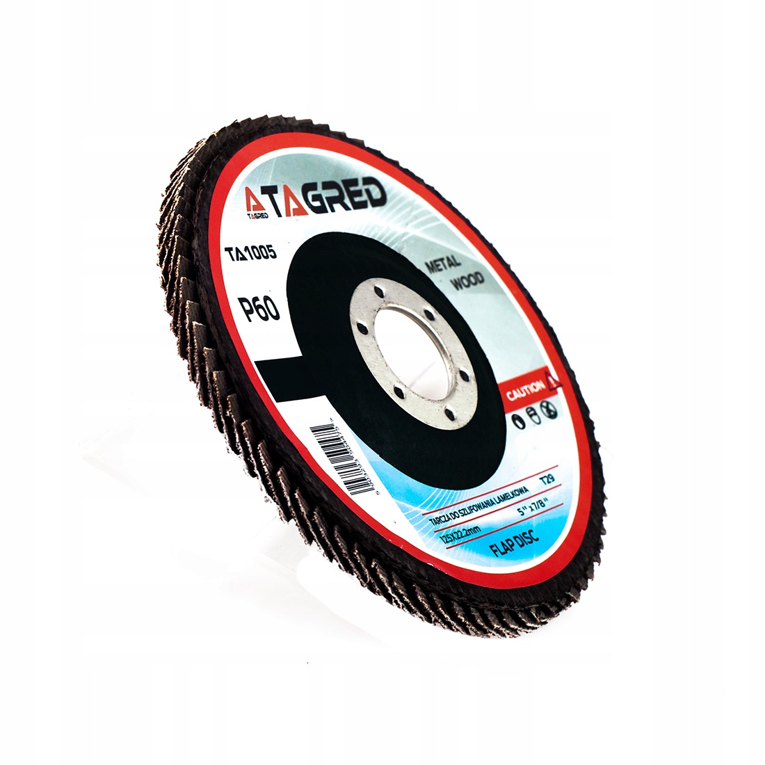 TARCZA ŚCIERNA ŚCIERNICA LISTKOWA 125 MM P60 10SZT Kod producenta TA1005