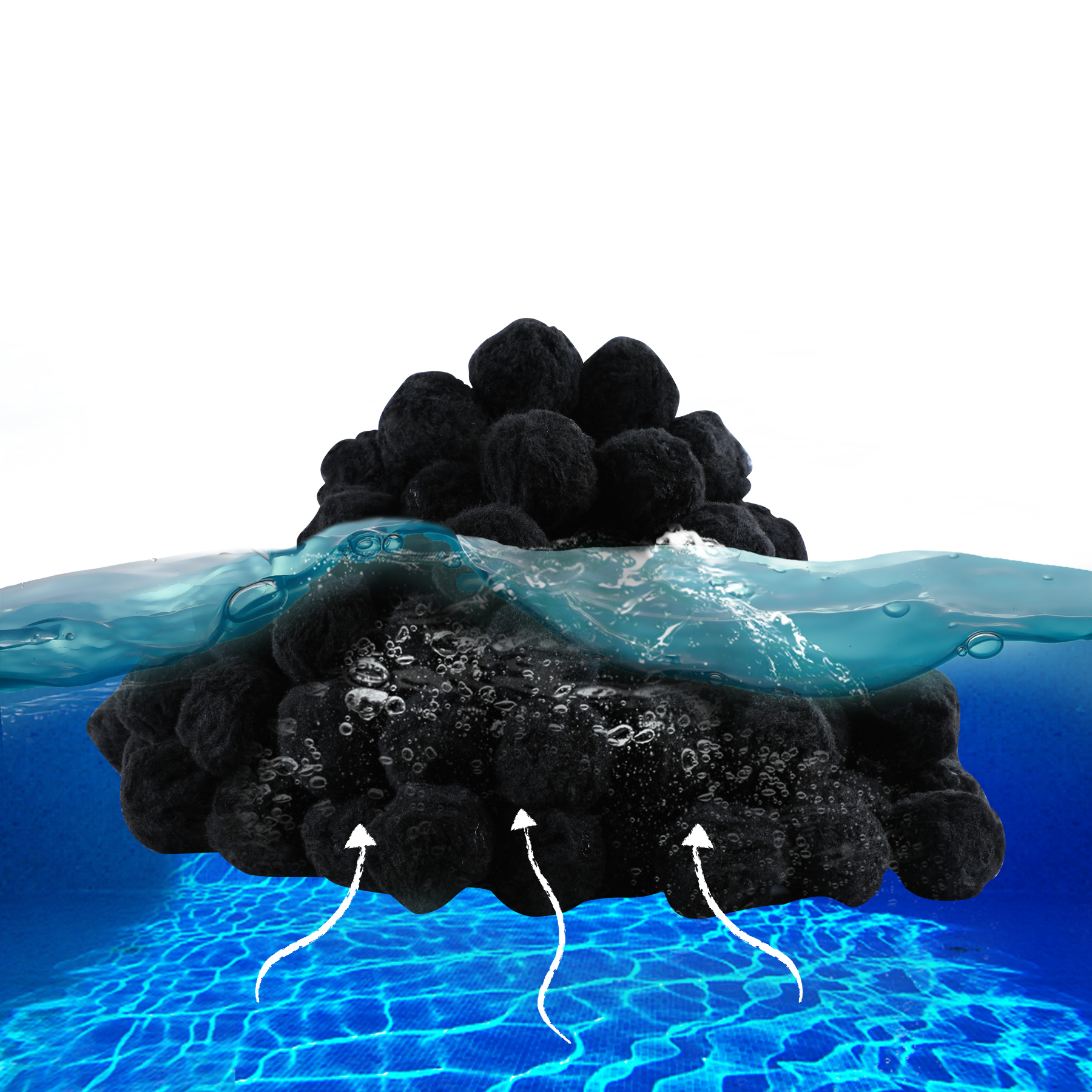 Kulki Filtrujące Pompy Piaskowej Pompa Basen Filtr 700g=25kg Piasku 291025 Waga produktu z opakowaniem jednostkowym 0.7 kg