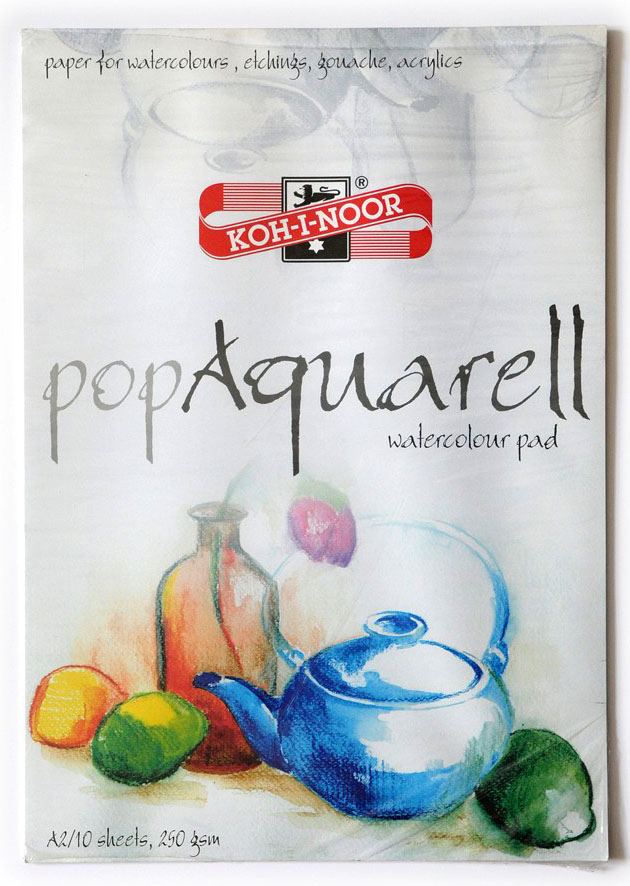Kin Akvarelový Blok Pop Aquarell A2 10ARK 250G