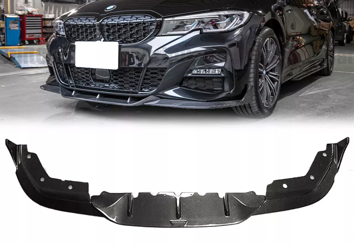 Nástavec Nárazníku M Sport Přední Bmw G20 G21 2018-2022 Karbonové Uhlíkové Vlákno
