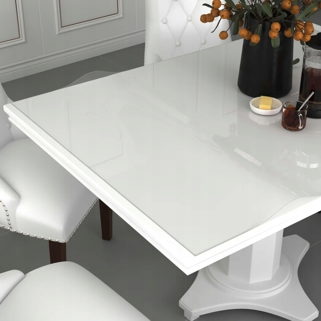 Ochranná fólie na stůl průhledná 100 x 90 cm 2 mm Pvc Čirá 288259