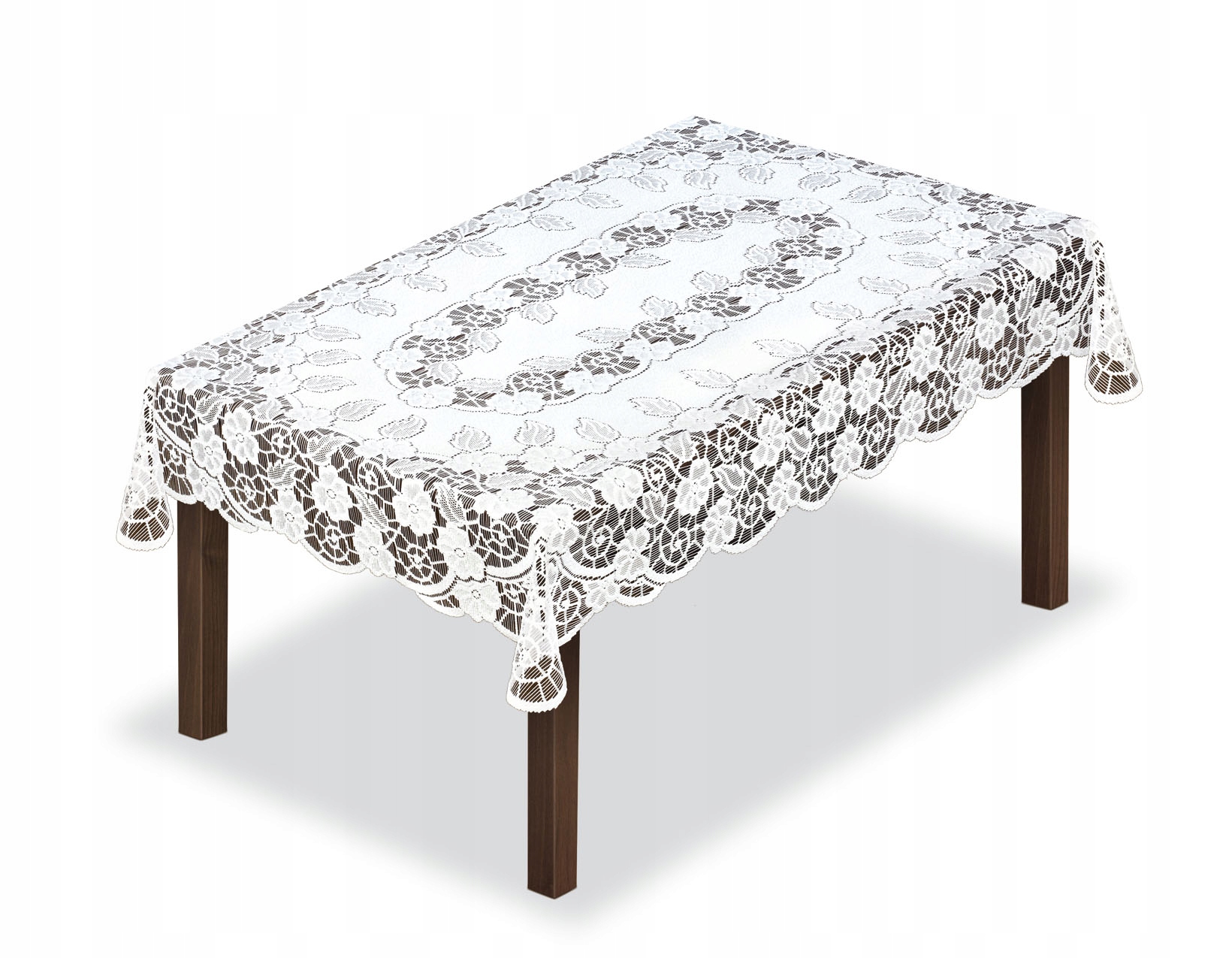 

Obrus Żakard Prostokąt Biały 24316 100x150CM