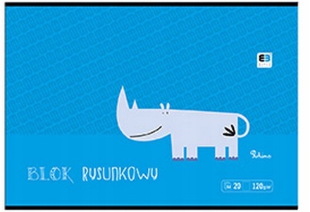 

Bebe Blok Rysunkowy A4 20 kartek biały