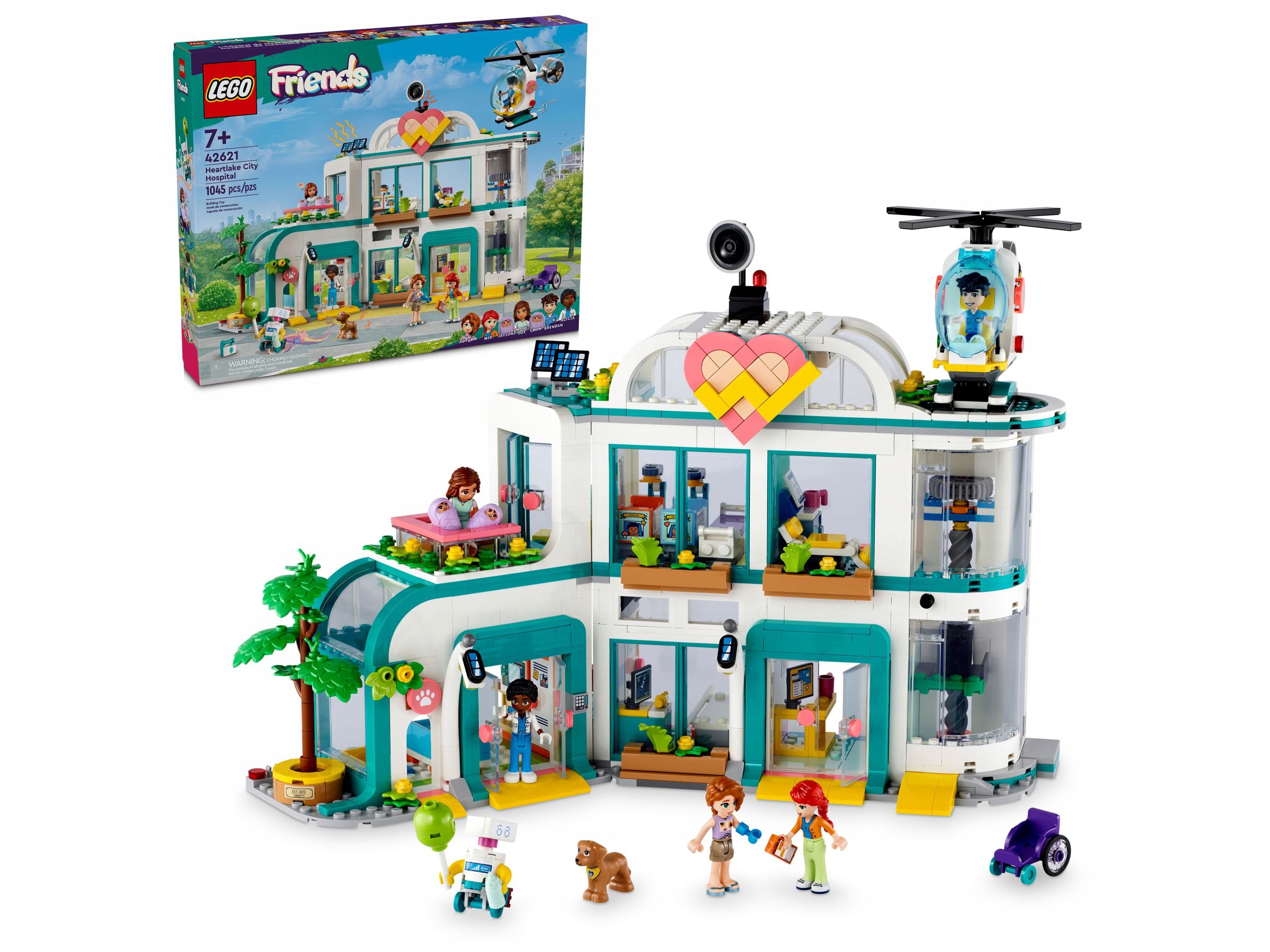 stavebnice Lego Friends 42621 Nemocnice v městečku Heartlake