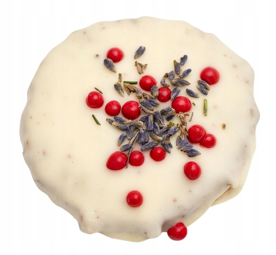 Ciastka Premium Chałwetki dekorowane biała polewa i lawenda 2,2kg Max