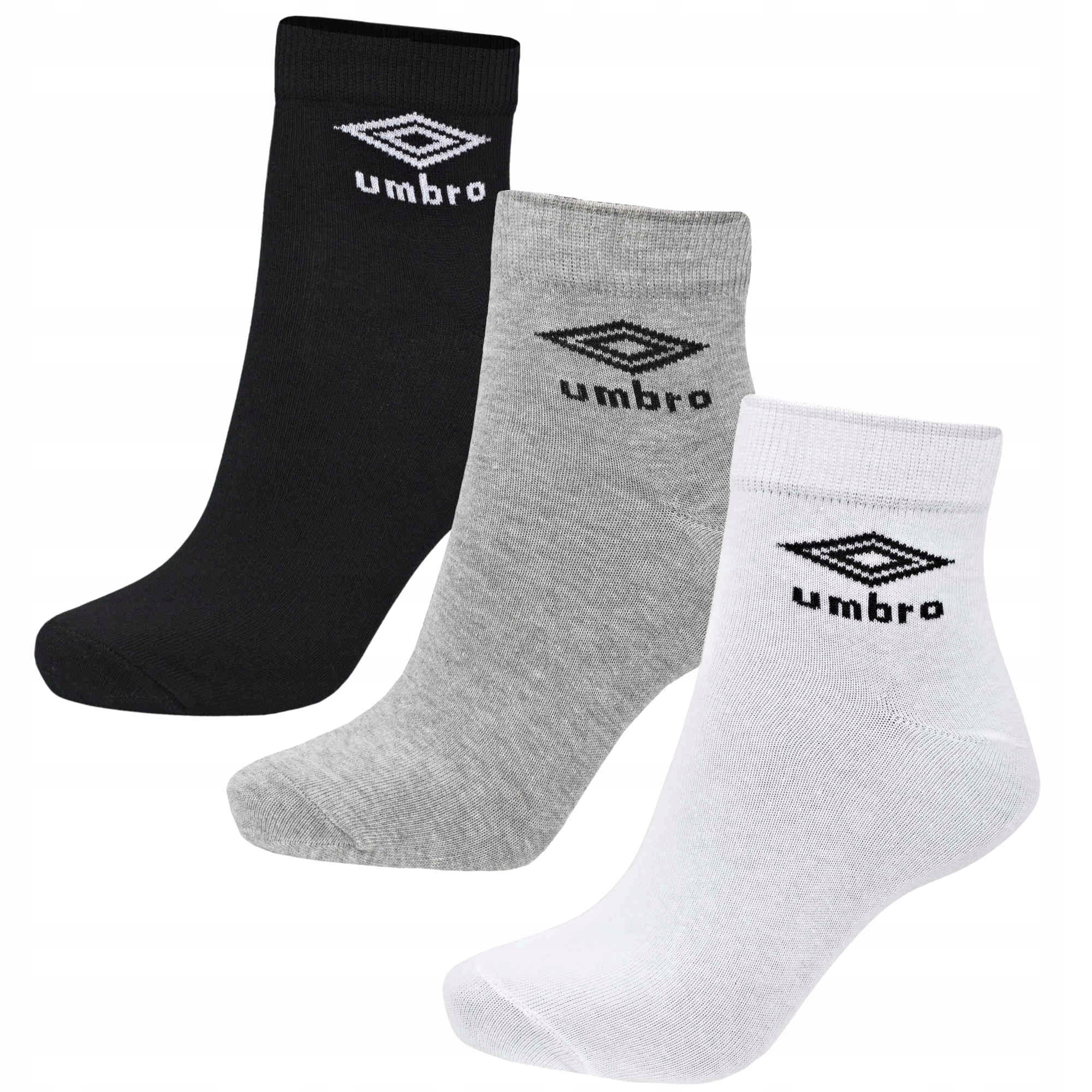 

Skarpety Umbro Skarpetki za Kostkę 3pak 43-46