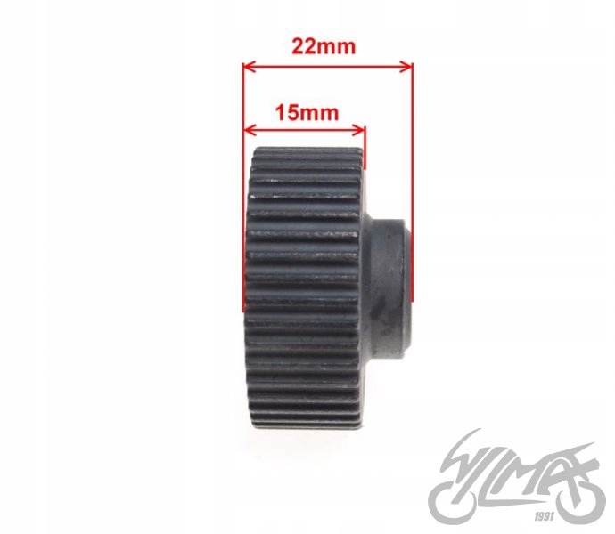 KOŁO NAPĘDU DOZOWNIKA OLEJU DO PIAGGIO ZIP 2T Numer katalogowy części WZMOTO.PL IS5M21923