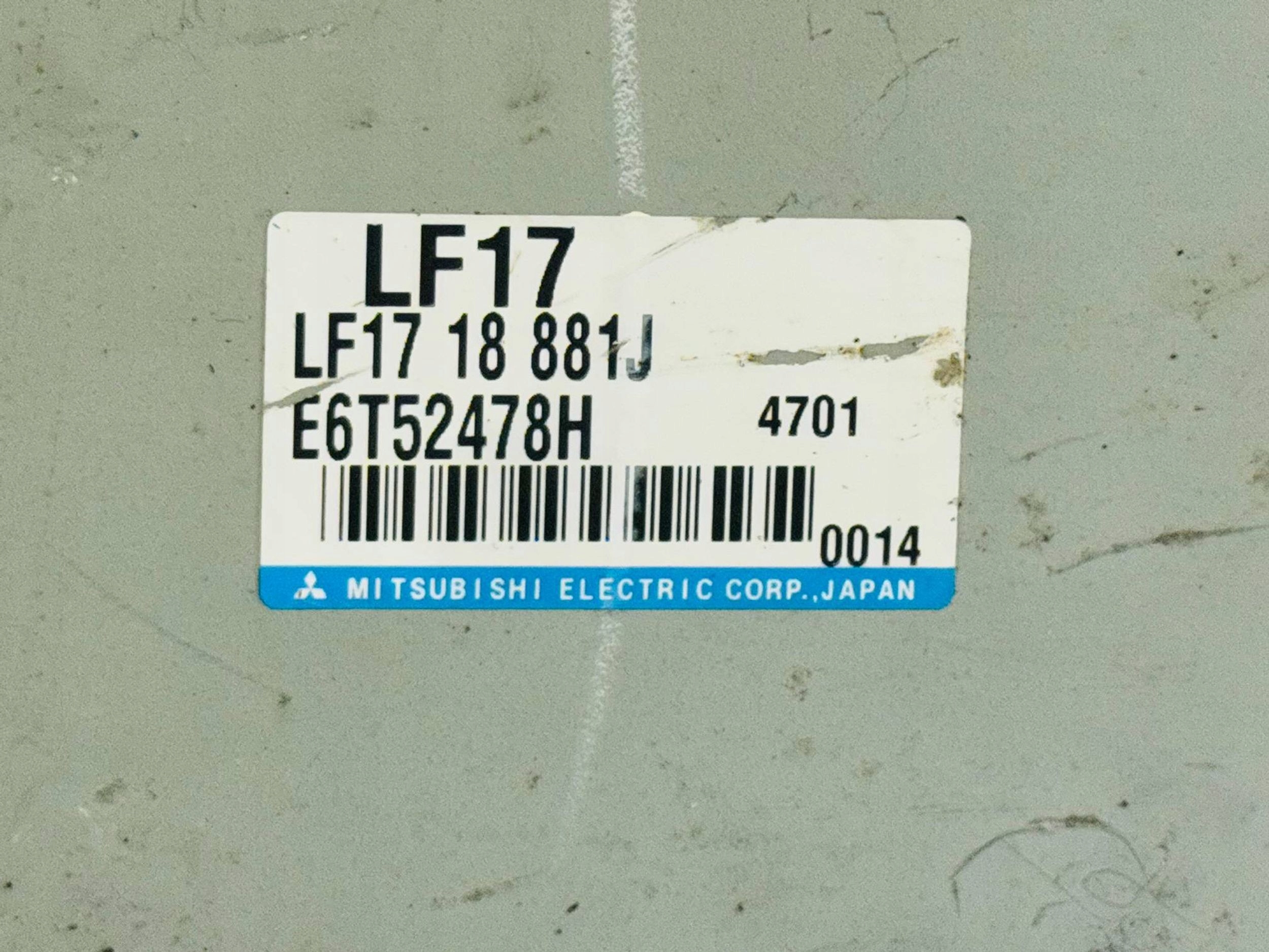 Centralina Motore E6T52478H Mazda 6 e 2.0 B