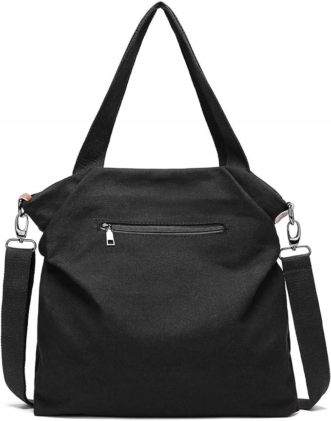 Płócienna torba na ramię dla kobiet pojemna JANSBEN Marka inna