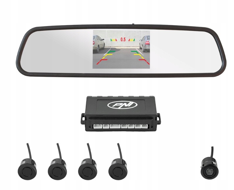 Датчики парковки с камерой Pni P05 и монитором