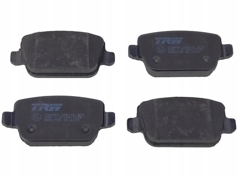 TARCZE KLOCKI TRW MONDEO IV S-MAX FOCUS II GALAXY Waga produktu z opakowaniem jednostkowym 10 kg