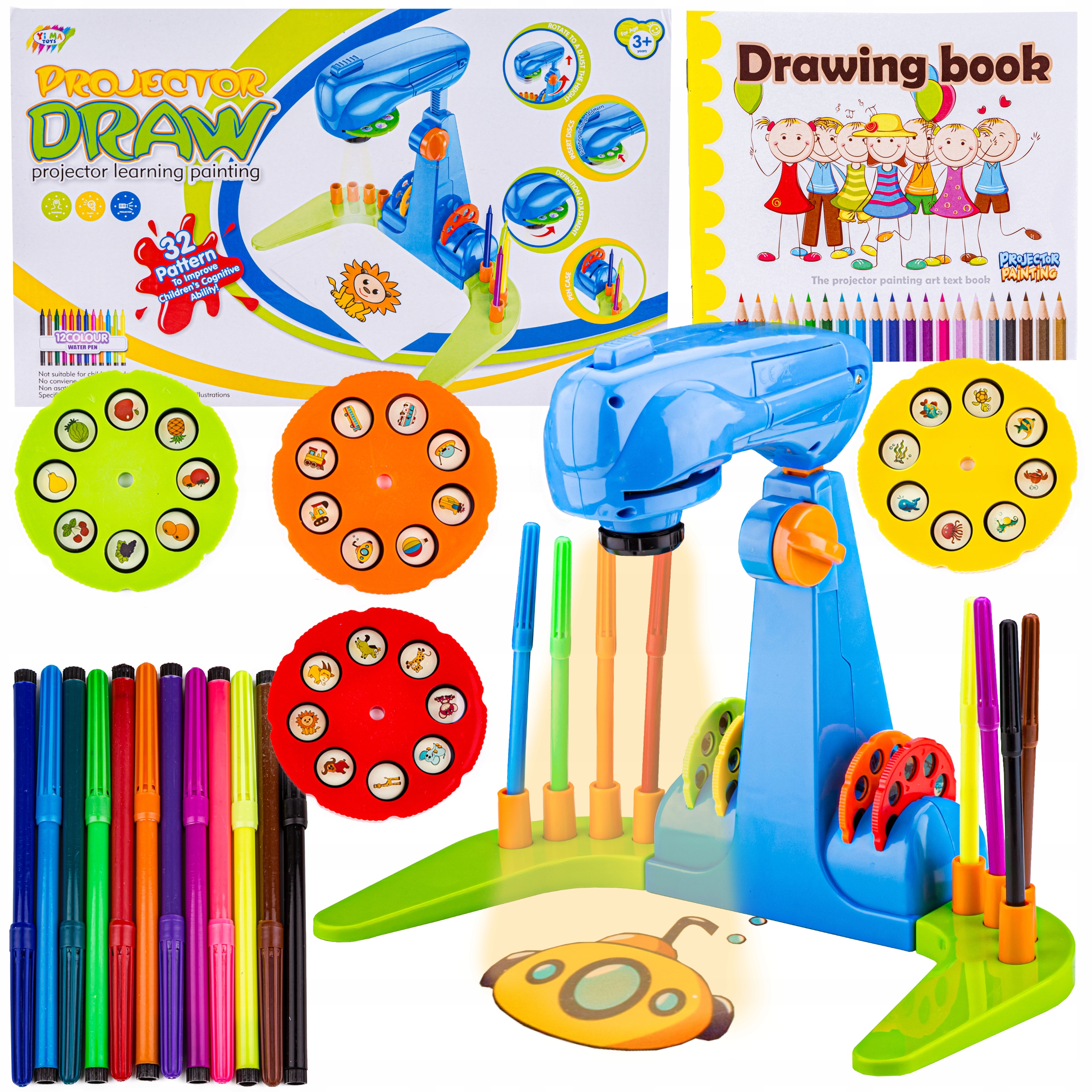 

Rzutnik Projektor do Rysowania 32 Slajdy Mazaki