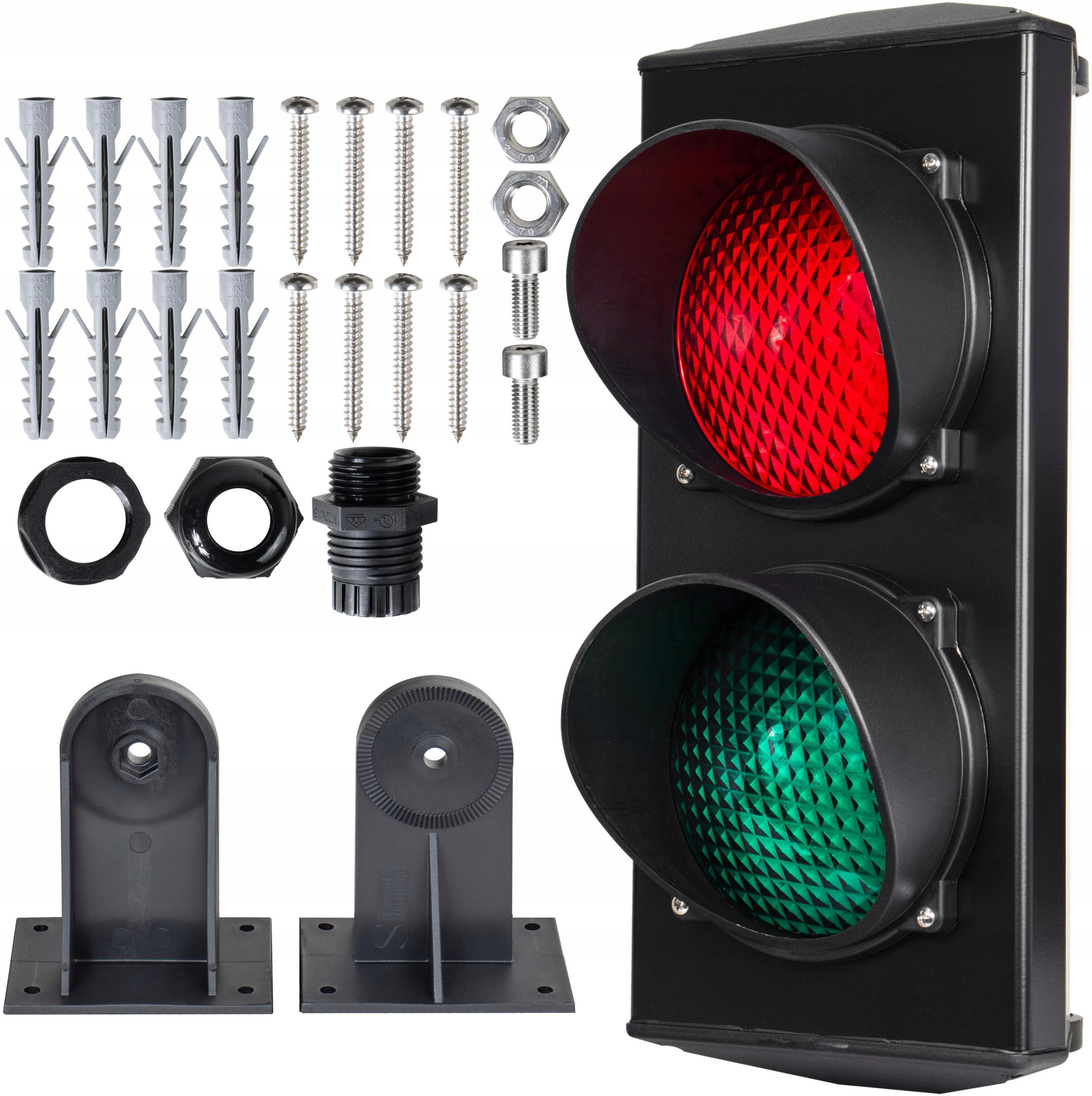 Semafor Came PSSRV2 (2-komorový: červená-zelená) 230V Led (001PSSRV2)