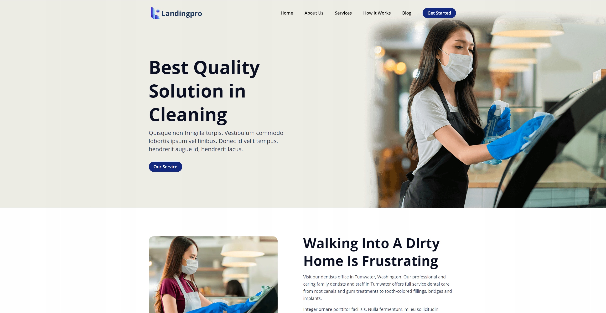 Twoja strona internetowa WWW dla lakierni, firmy sprzątającej, detalingu