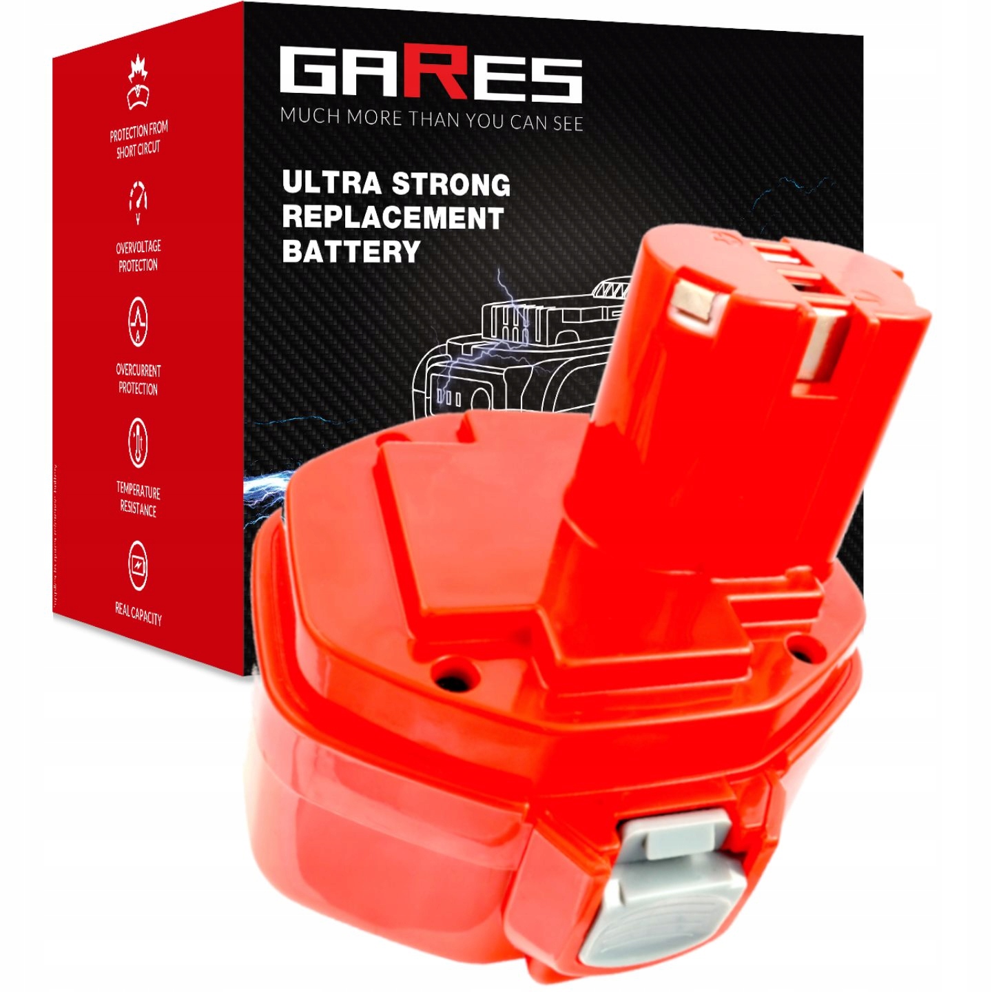 Akumulátor pro Makita 1435 6337DWFE 6280DWPE 14,4V 1,5Ah