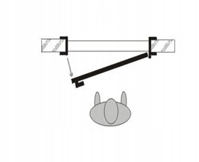 DRZWI WEJŚCIOWE TECHNICZNE APOLLO 12 90 Prawe Sposób otwierania na zewnątrz