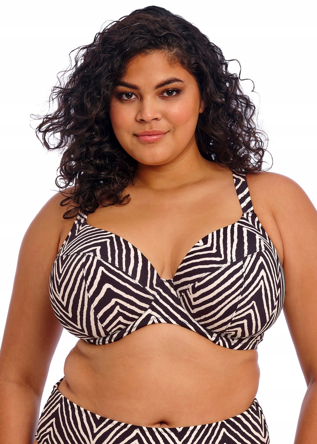 Elomi Horní díl plavek 80E/36E Fiji Falls ES802602BLK