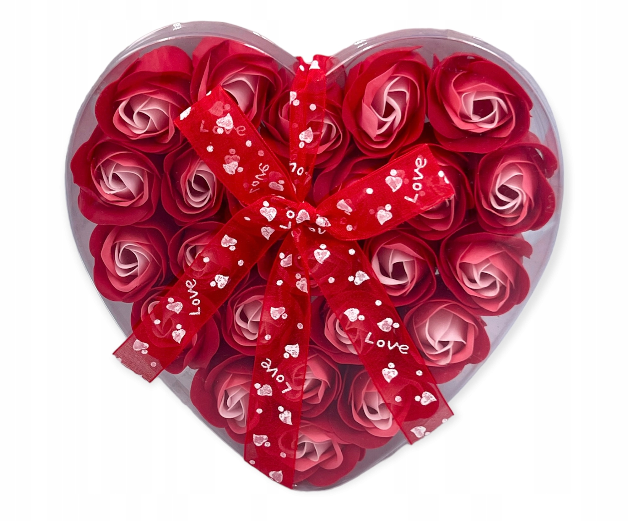 RÓŻE MYDLANE KWIATY DO KĄPIELI PREZENT WALENTYNKI Marka inna