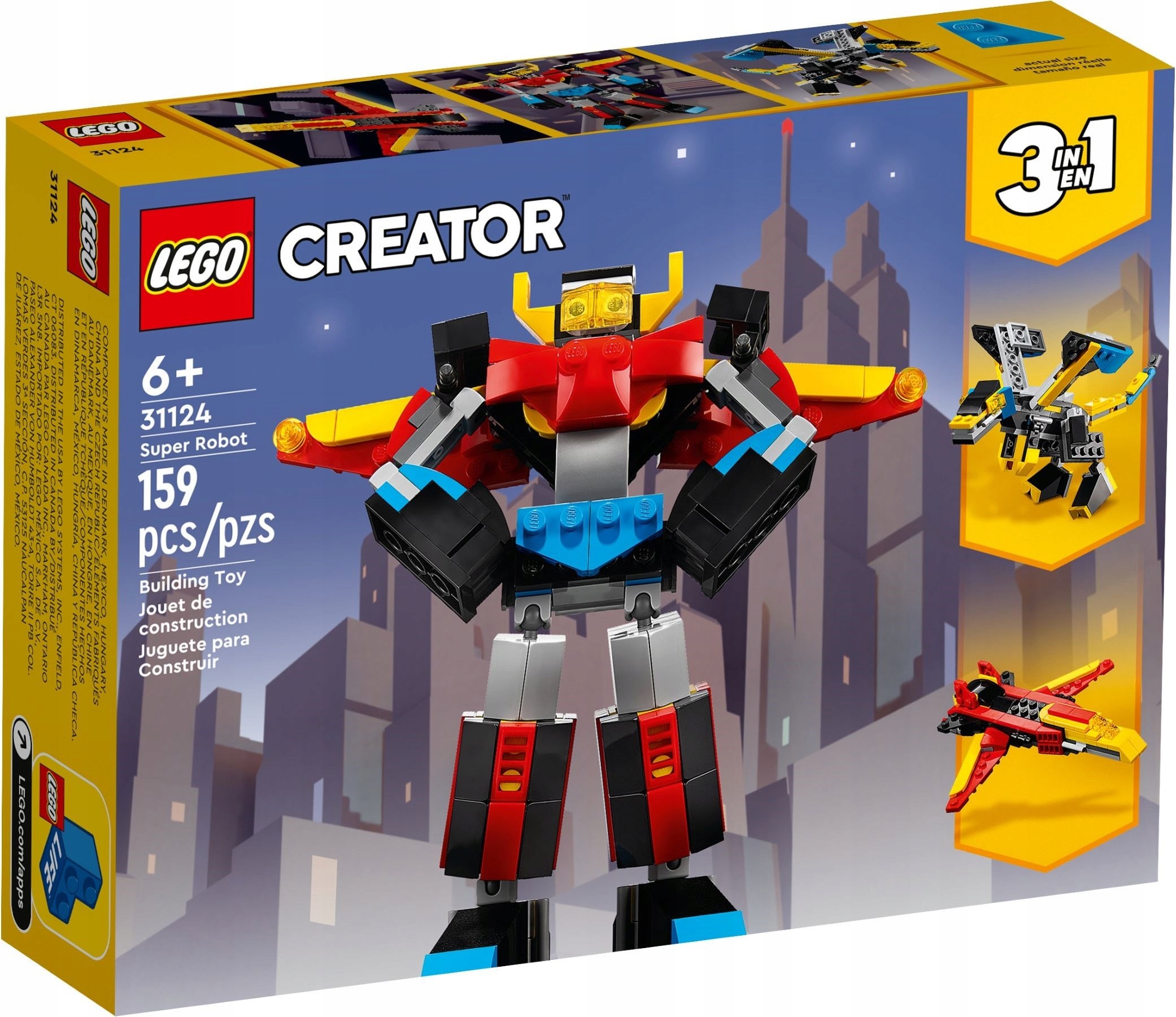 

Lego 31124 Creator Robot