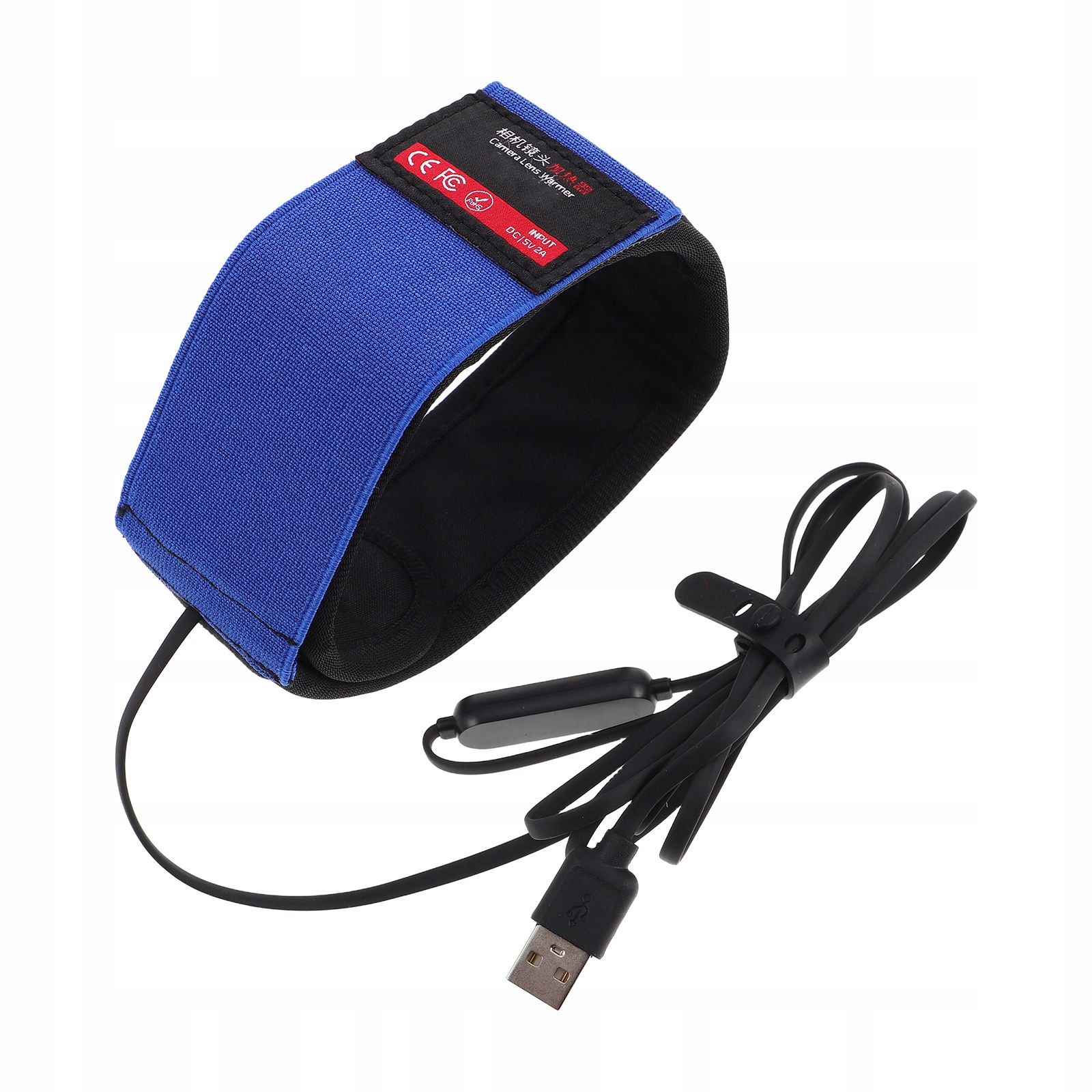 Ogrzewacz USB do Obiektywu, Pasek Grzewczy Zapobiegający Roszeniu z Regulacją Temperatury