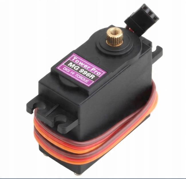 

Serwo MG996R 180 stopni 12kg 6V metalowe zębatki