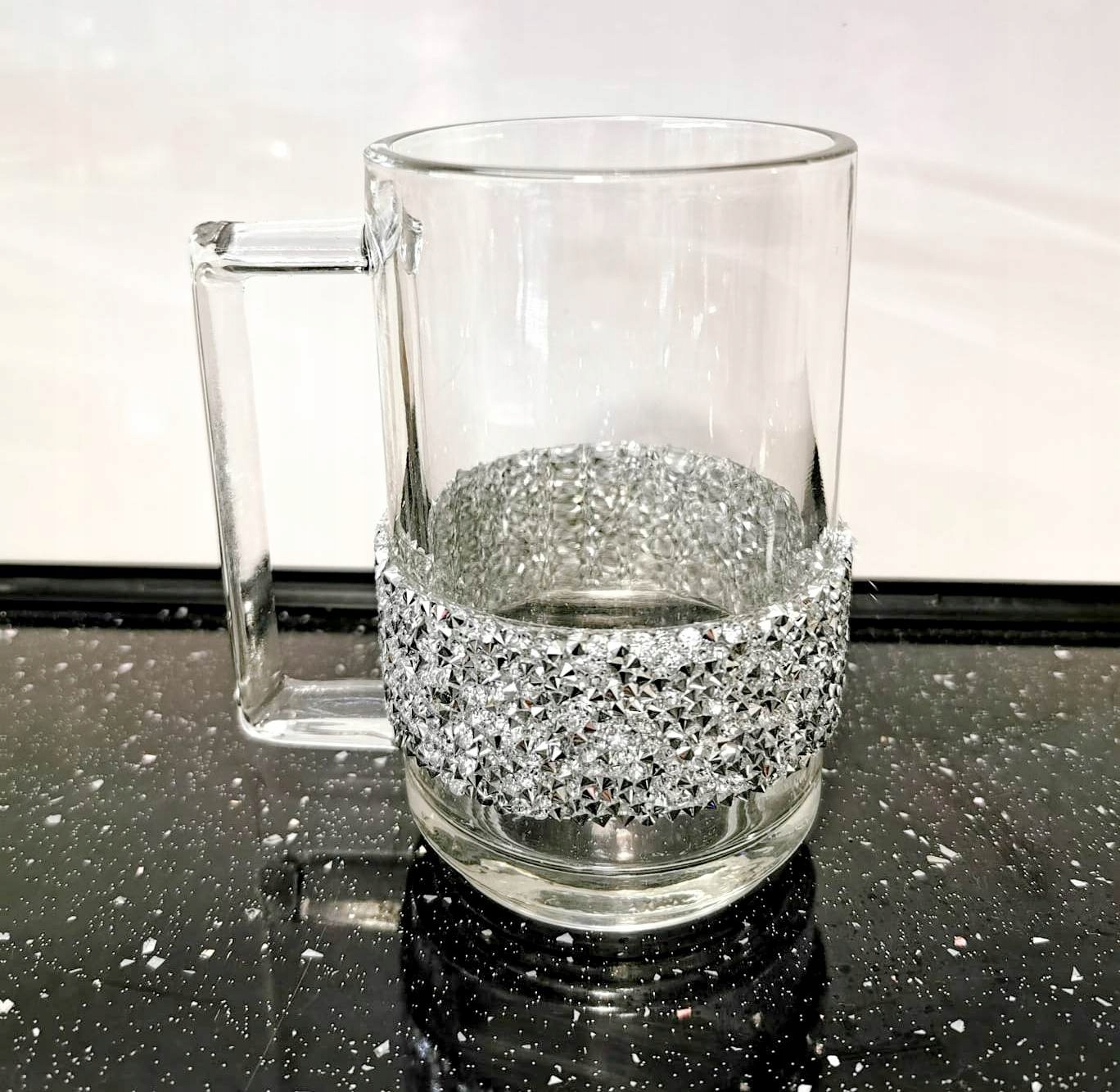 

Szklanka kubek z Pirytem glamour 320ml