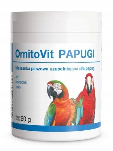 Levně 3 x Dolfos OrnitoVit Papoušci 60 g