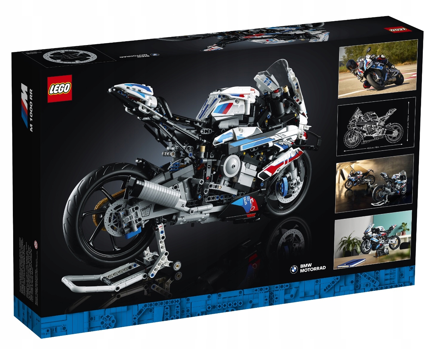 LEGO Technic BMW M 1000 RR 42130 Motocykl UNIKAT Marka LEGO