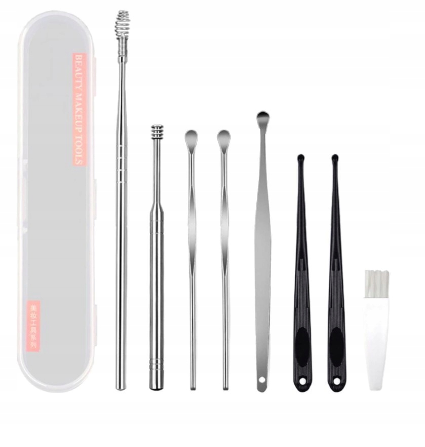 

Unny łyżeczki 8szt do czyszczenia higieny uszu.NEW