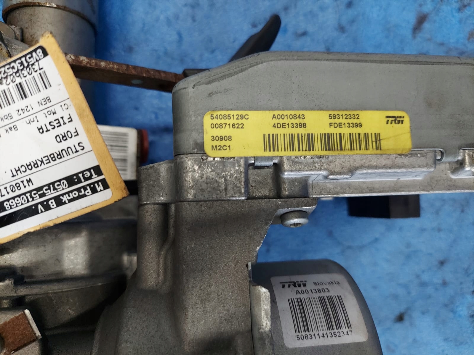 FORD FIESTA MK7 control 8V513C529JG A0010843