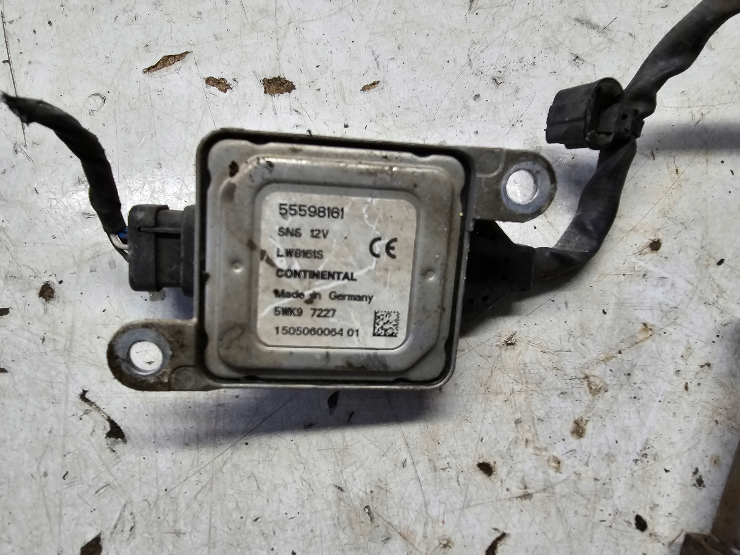 OPEL ZAFIRA C Sensor SONDA NOX 55598161 B20DTH 2.0 CDTI