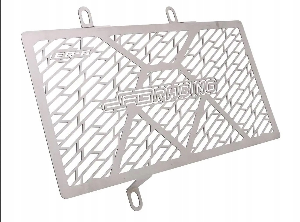 Chladič Kryt Chladiče Mřížka Kawasaki ER6 12-17 Nerezová Ocel!