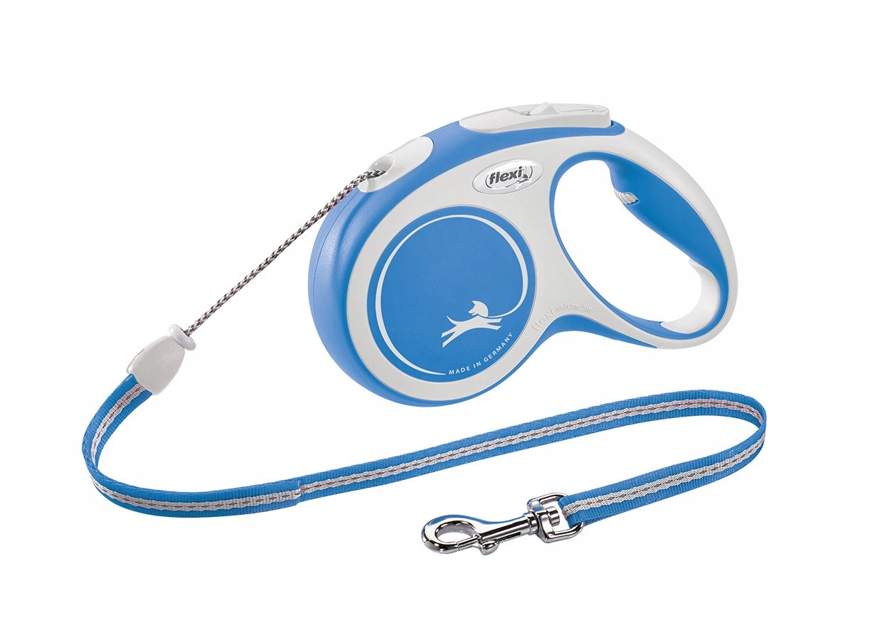 

Flexi New Comfort smycz M 5m linka niebieski