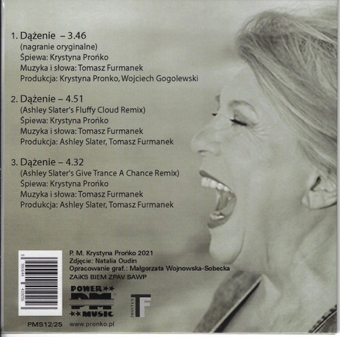 Krystyna Prońko DĄŻENIE remix EAN (GTIN) 5900644410256