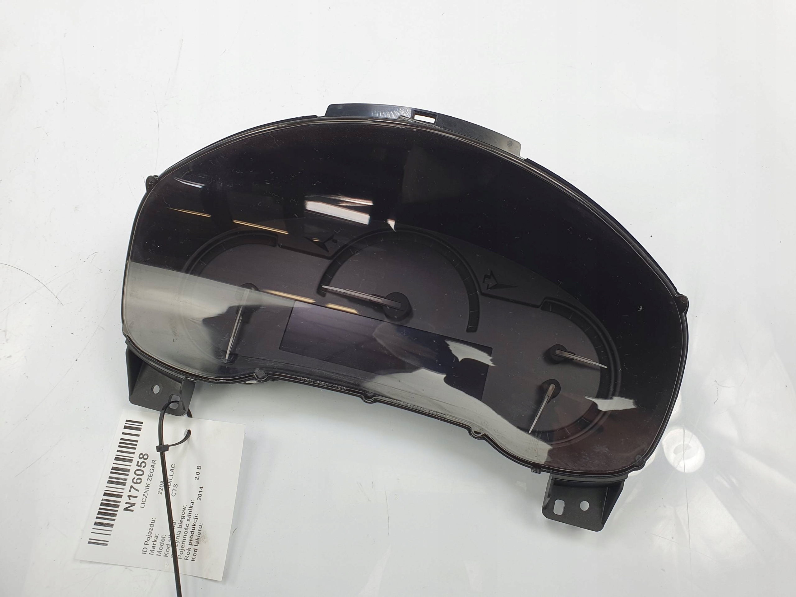 dials clock 14- CADILLAC CTS