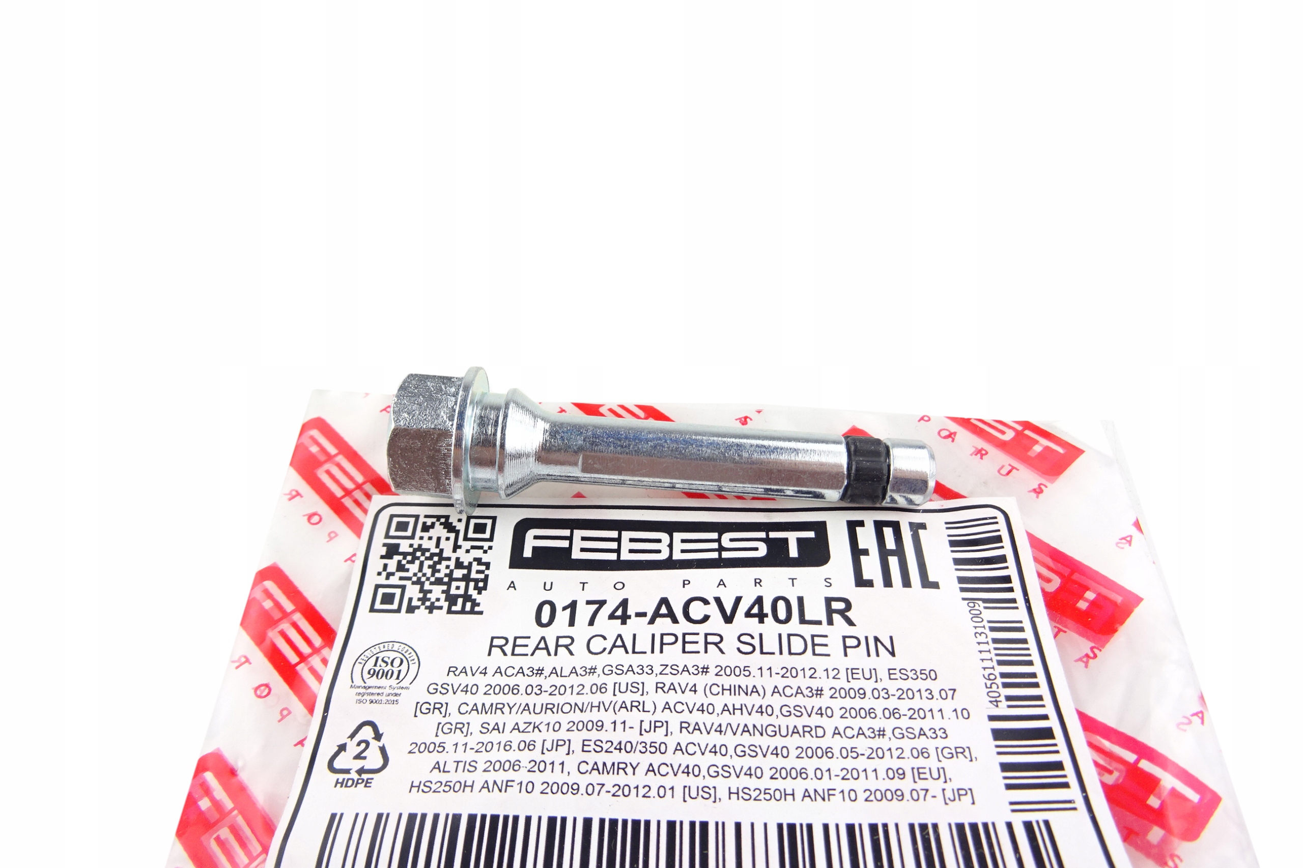 PROWADNICA ZACISKU HAMULCOWEGO TYŁ TOYOTA LEXUS Producent części Febest