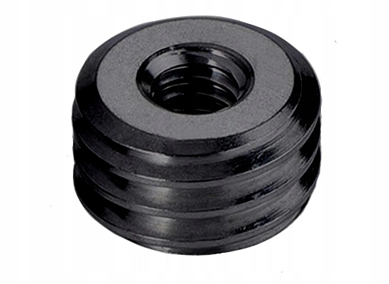 

Czarny adapter gwint 1/4" na 5/8 solidny