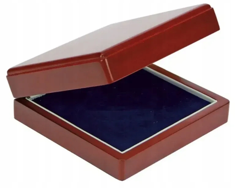 Drewniane etui SAFE na monety 110 Х 110 mm