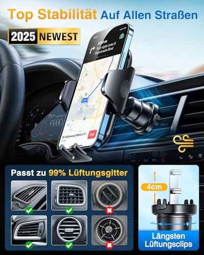 VANMASS Uchwyt Samochodowy Do Telefonu 360° Silikonowy Do iPhone Android — miniatura 6