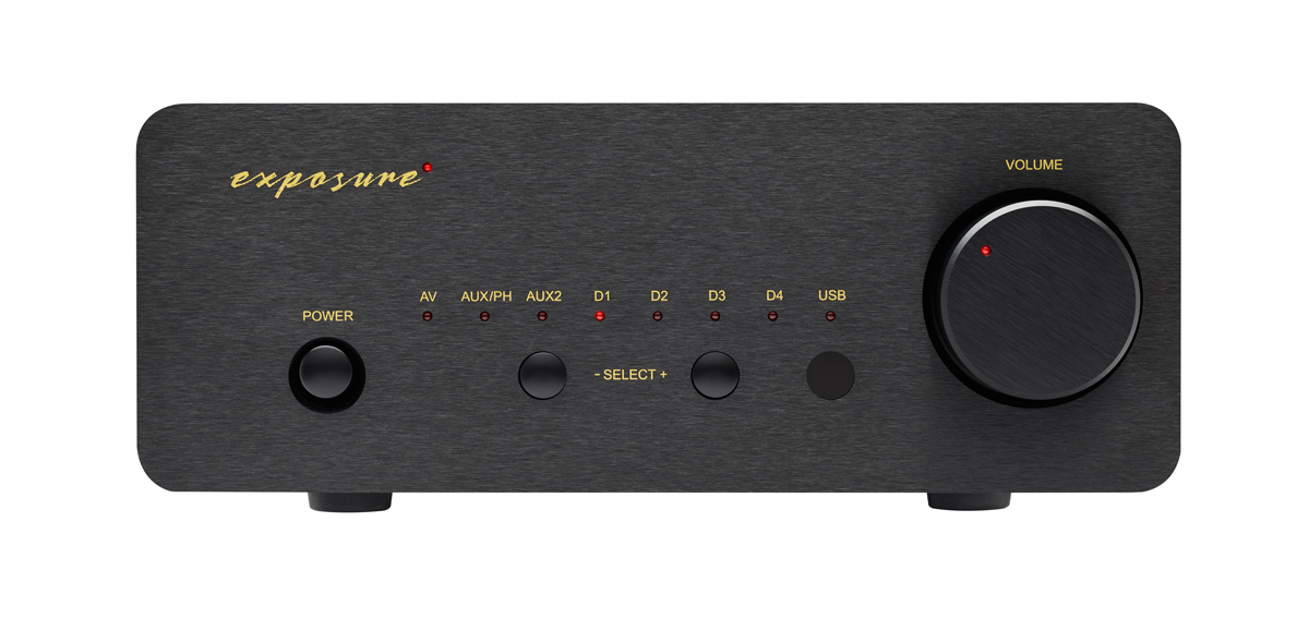 Exposure XM5 Wzmacniacz zintegrowany stereo 60W Dac i wejściem gramofonowym