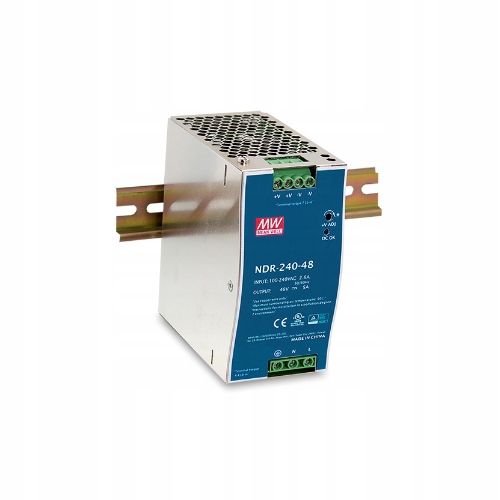 NDR-240-48 Din lišta napájací zdroj 240W 48V 5A