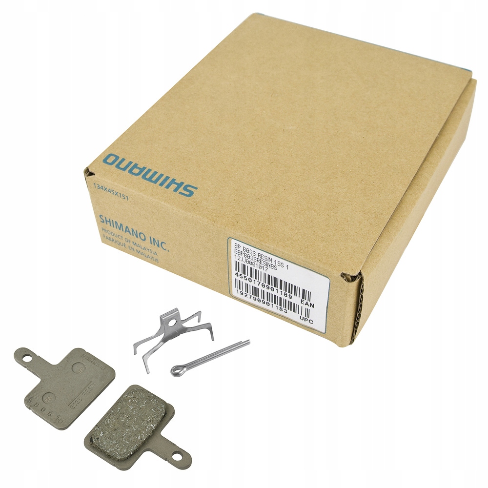 Obkladové kostky Shimano B03S/B01S pryskyřičné 25 párů servisní balení