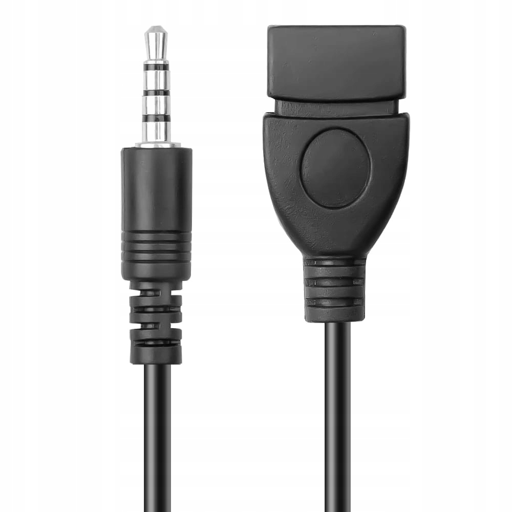 JACK 3,5mm na USB AUX audio CAR radio OTG pendrive