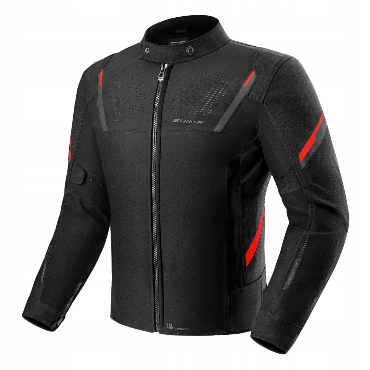 Shima Rush 3.0 Men G2 Červená Pánska Textilná Motocyklová Bunda XL