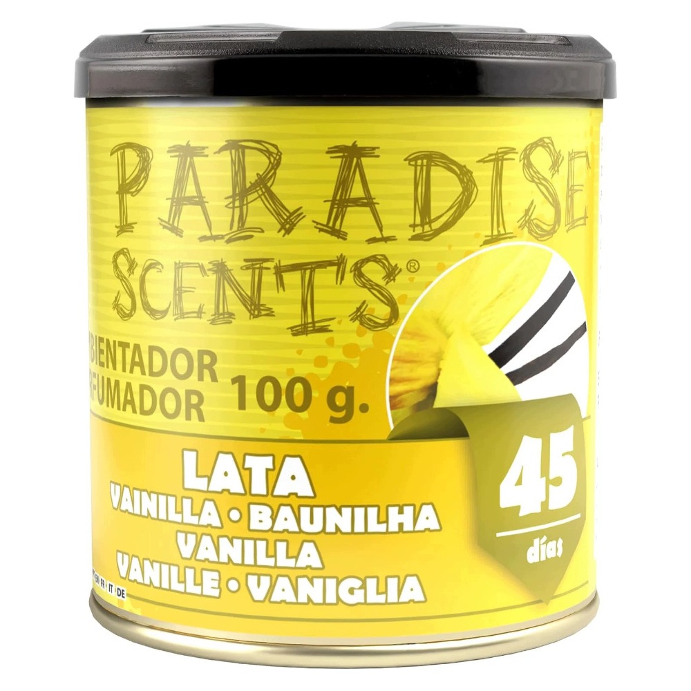 Paradise Scents Żel Zapachowy o Zapachu Wanilii do Samochodu Domu 45 dni