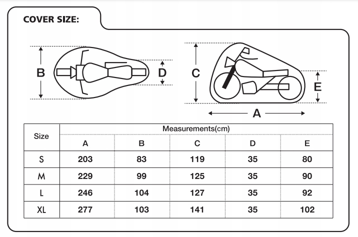 OXFORD POKROWIEC PROTEX STRETCH ROZMIAR L EAN 5030009341625