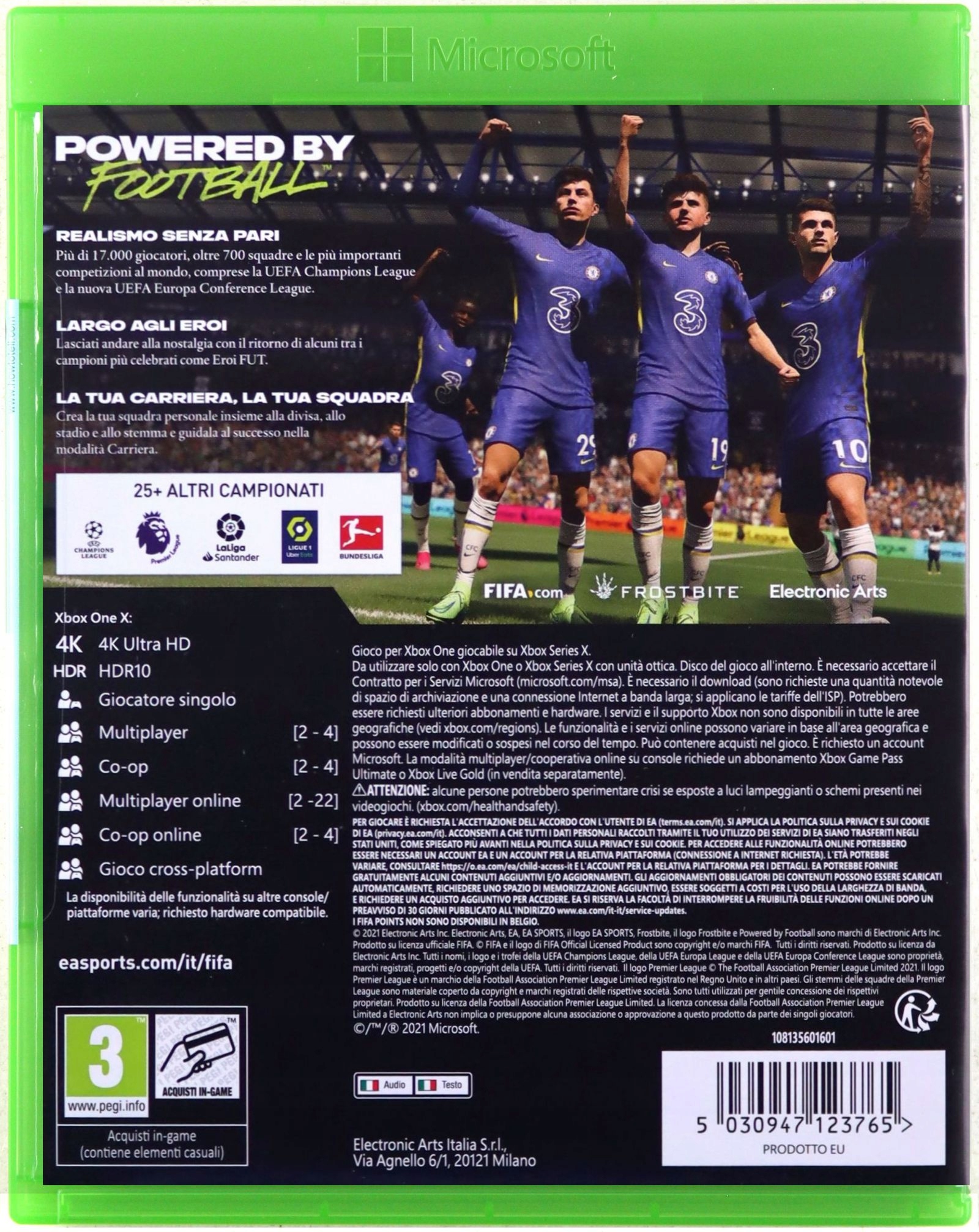FIFA 22 STANDARD [GRA XBOX ONE] Stan opakowania oryginalne