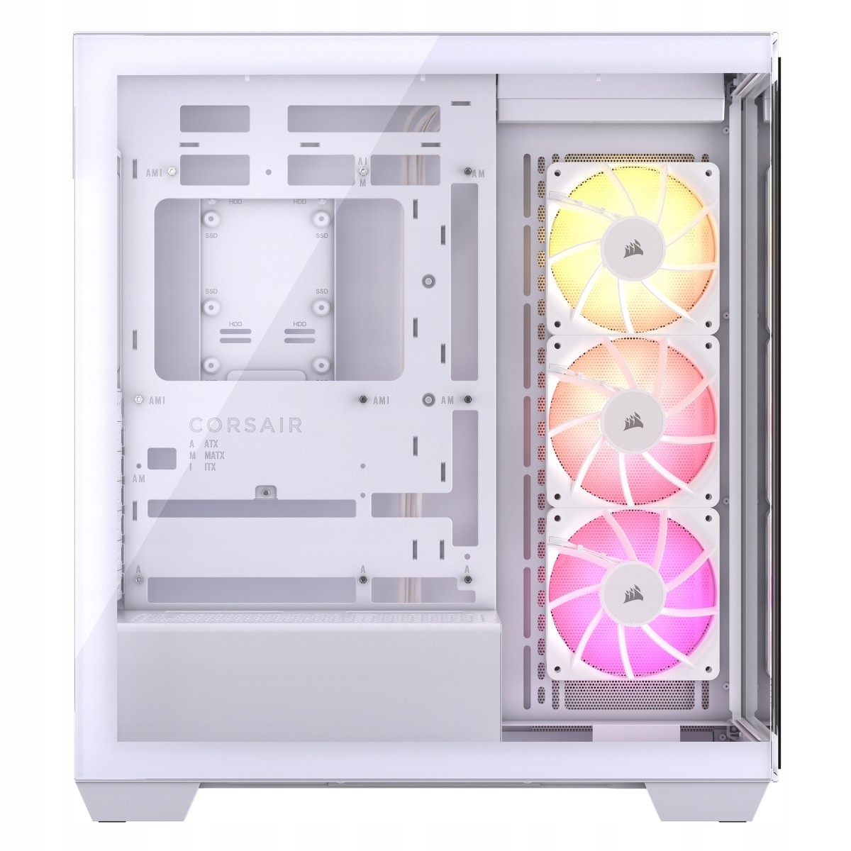Corsair 3500X Tempered Glass Mid-Tower, White — 10