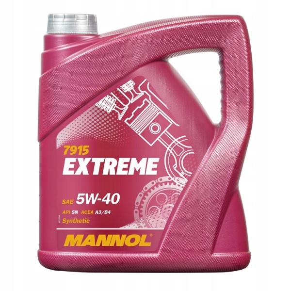 

Mannol Extreme 5W40 Sn/cf olej silnikowy 4L